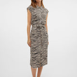 VERO MODA VMMYMILO calf shirt dress in black - Image 5
