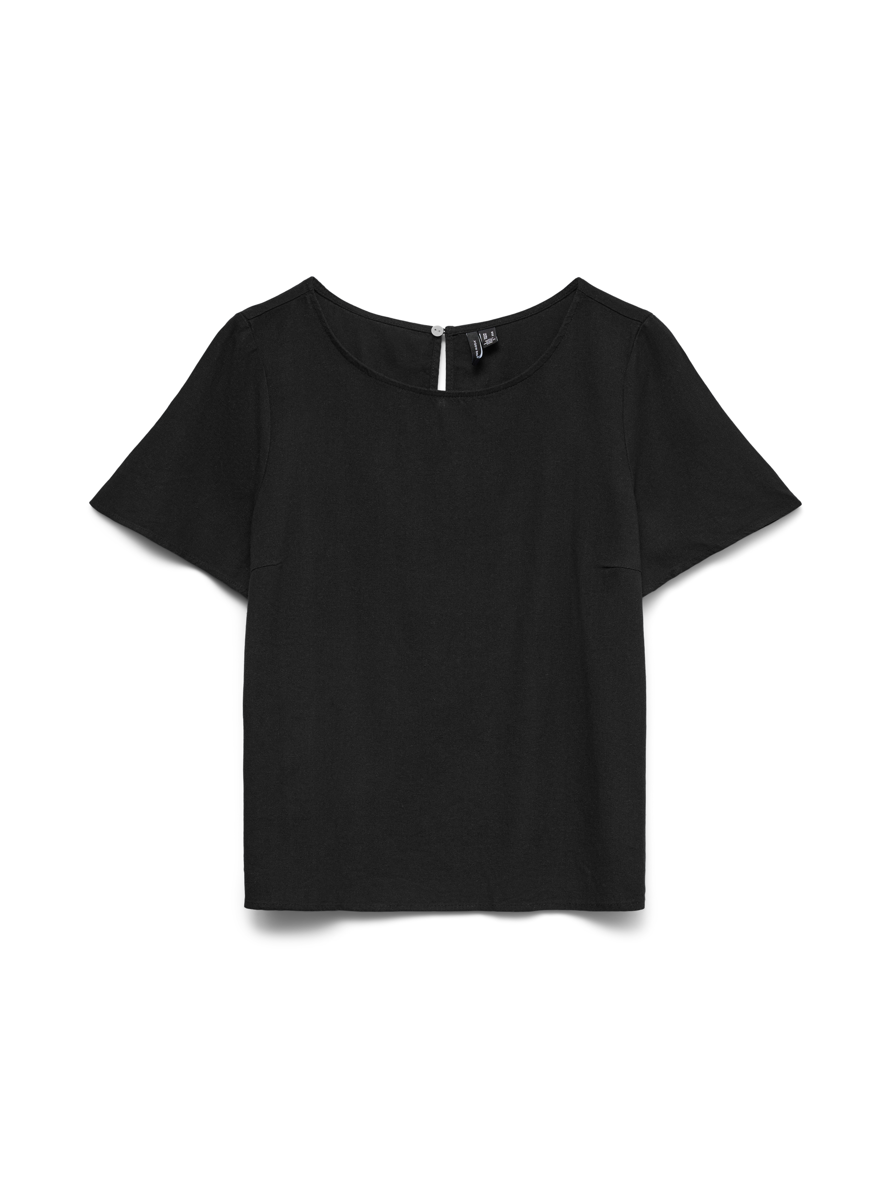 VERO MODA VMMYMILO o-neck top boo in silver lining - Image 3