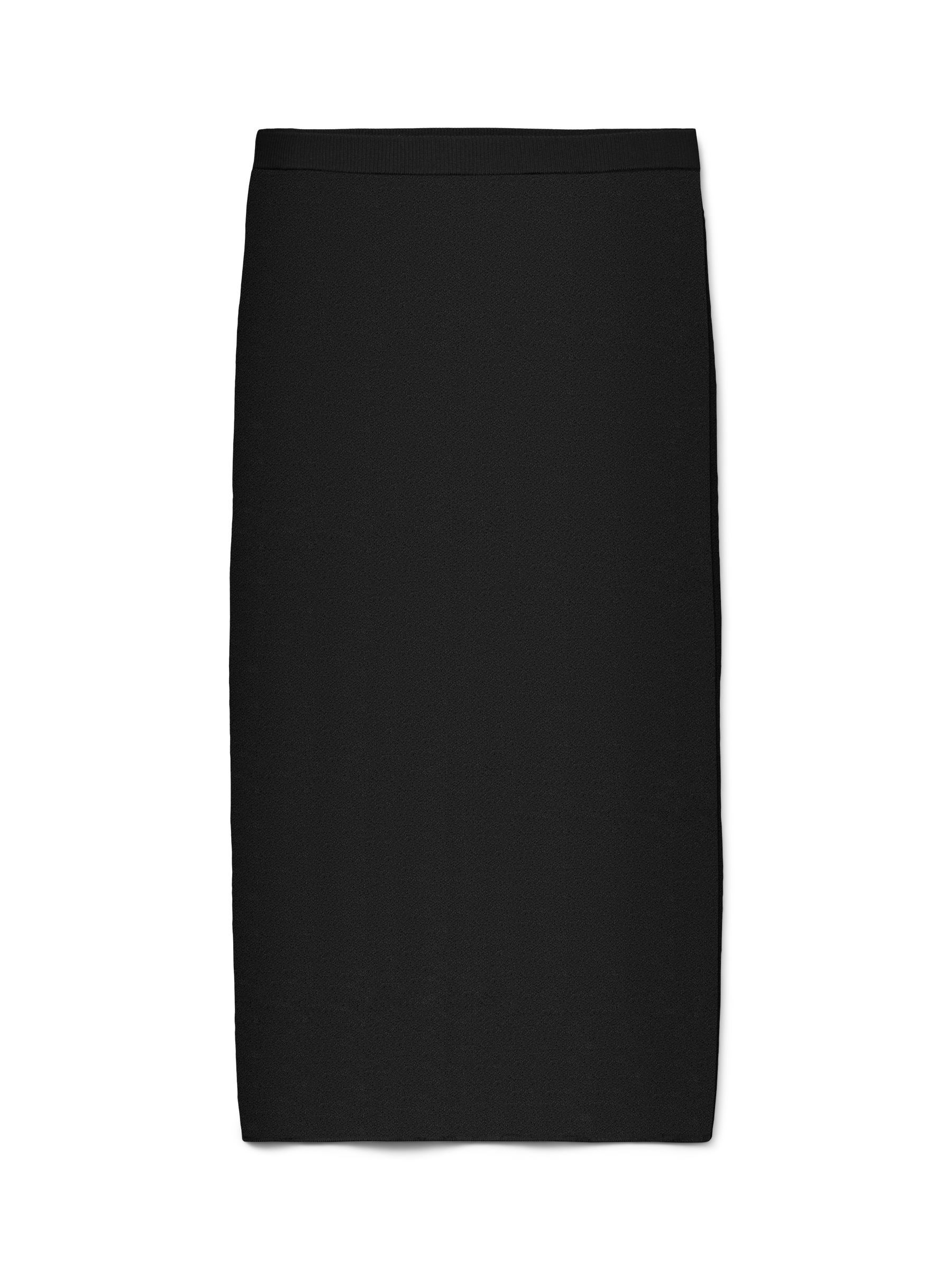 VERO MODA VMNANCY 7/8 skirt boo in black w. birch flower - Image 3