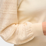VERO MODA VMNEWLIMONE highneck pullover boo in birch - Image 6