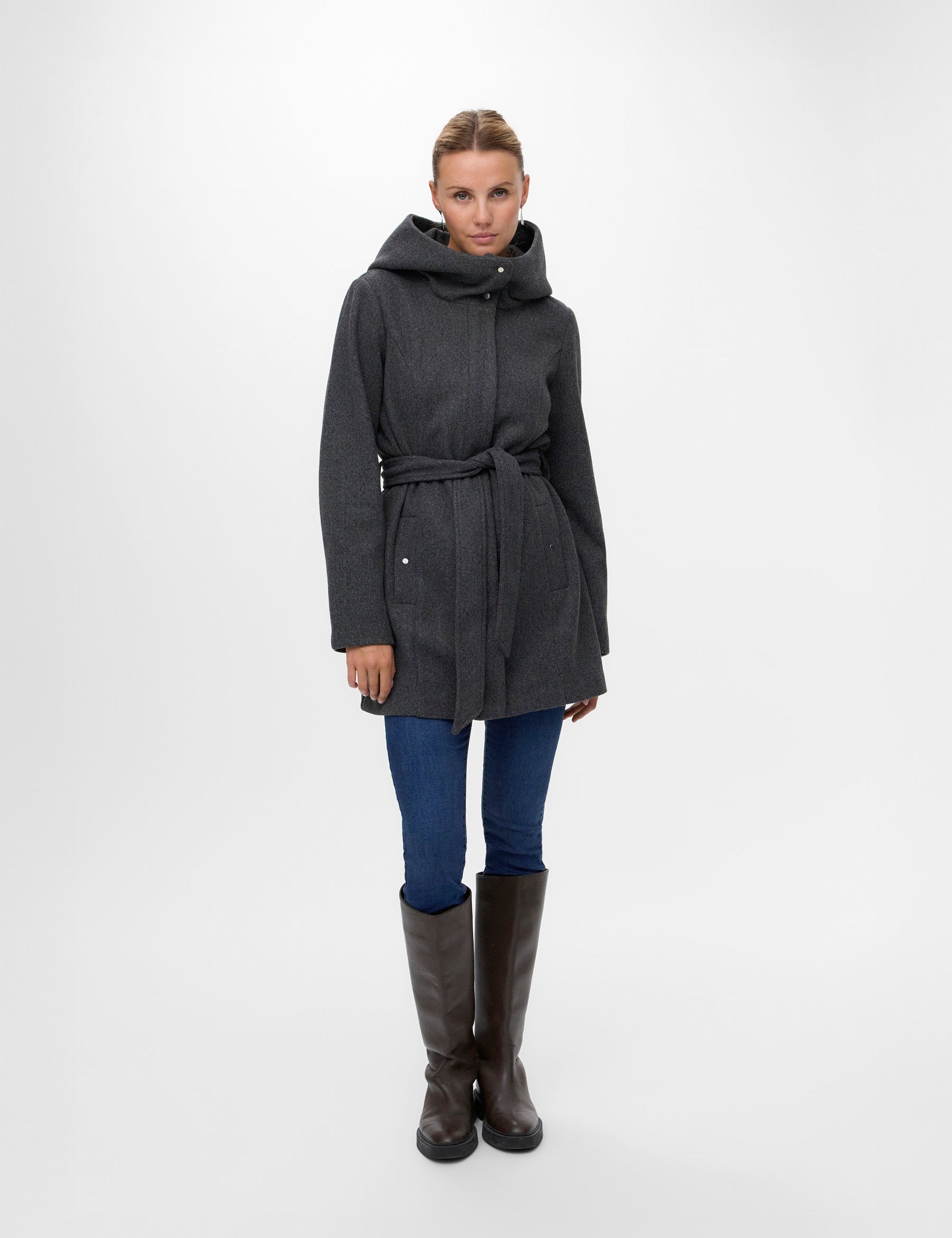 VERO MODA VMPOPLIVA jacket in cub melange - Image 1
