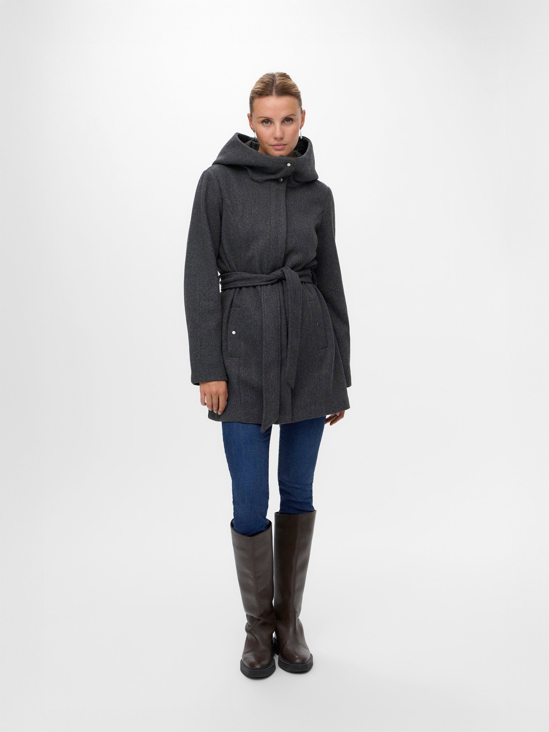 VERO MODA VMPOPLIVA jacket in cub melange - Image 1