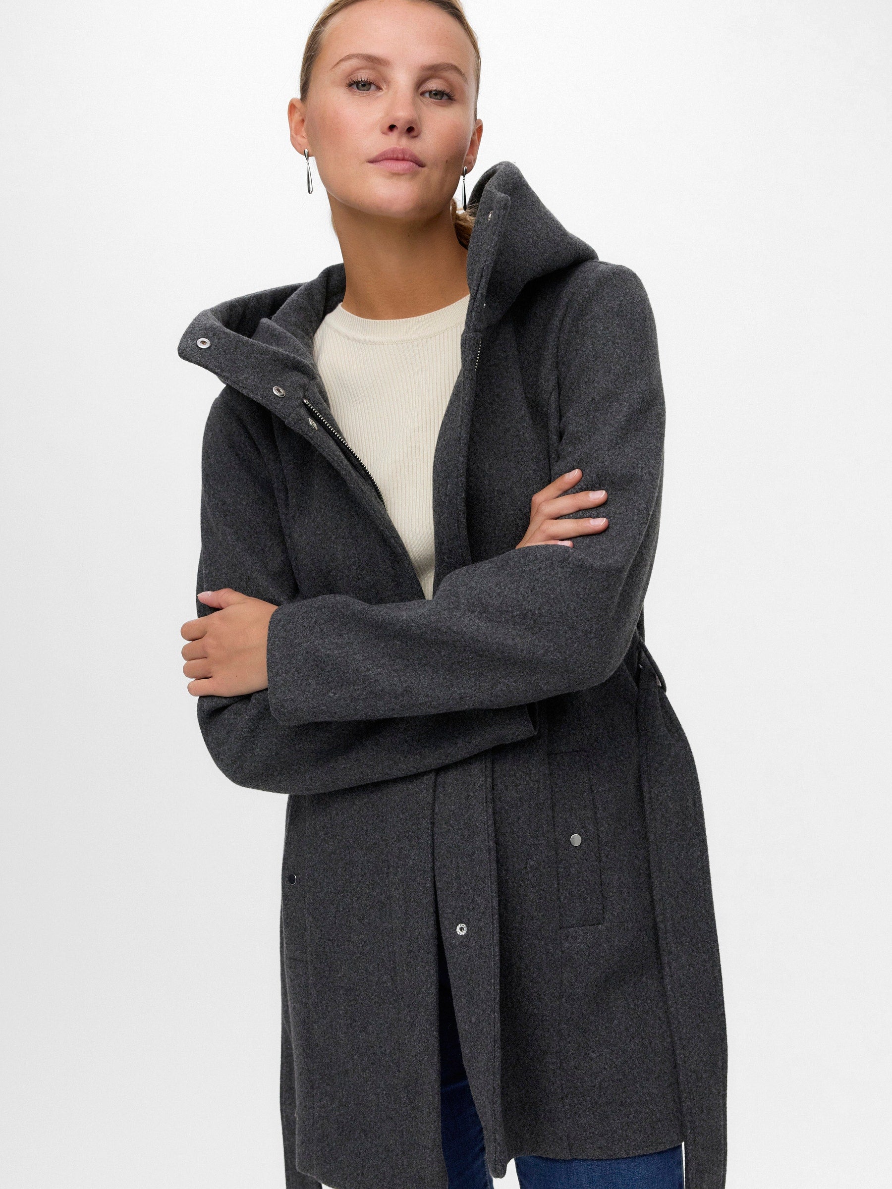VERO MODA VMPOPLIVA jacket in cub melange - Image 4