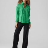 VERO MODA VMQUEENY oversize shirt in cabaret - Image 4