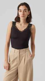 VERO MODA VMROSA top in black - Image 1