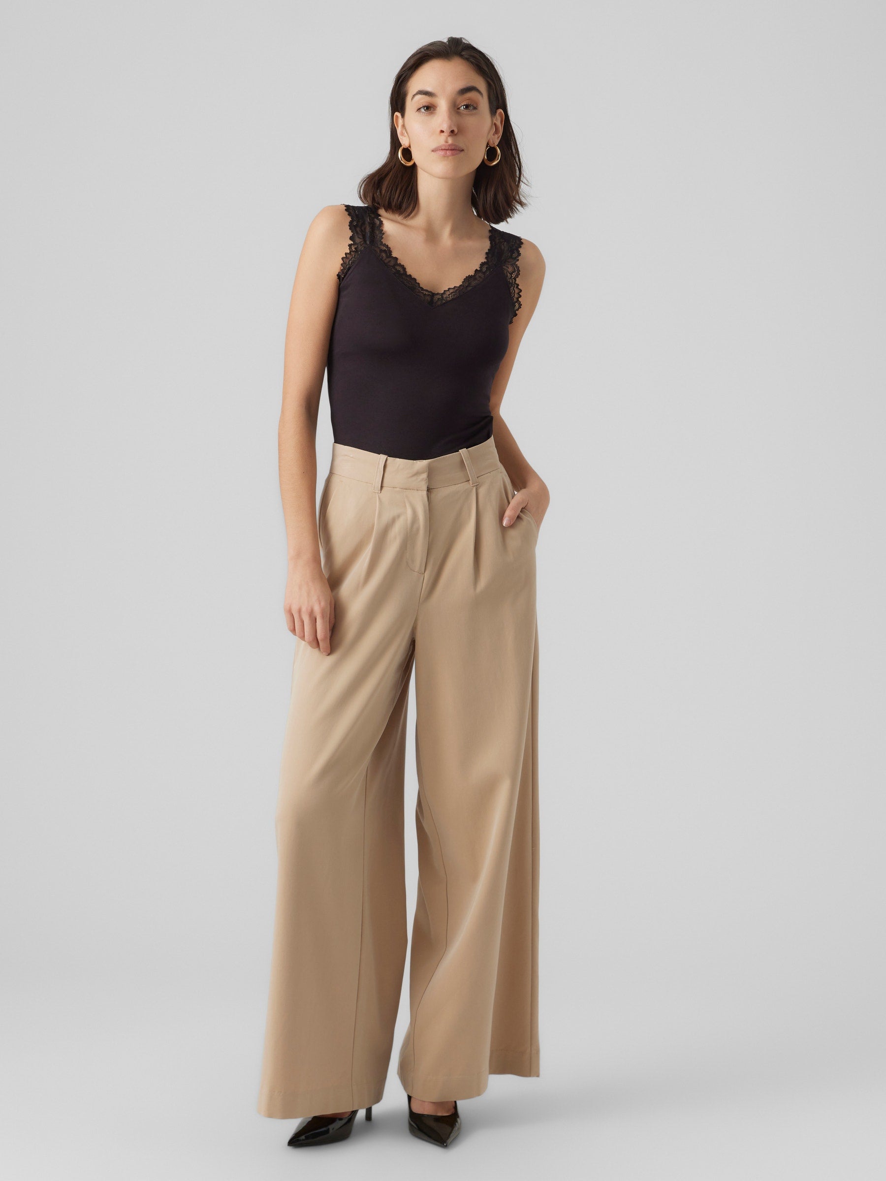 VERO MODA VMROSA top in black - Image 5