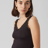 VERO MODA VMROSA top in black - Image 6