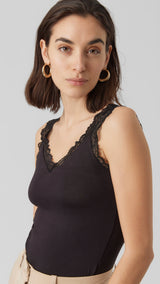 VERO MODA VMROSA top in black - Image 6