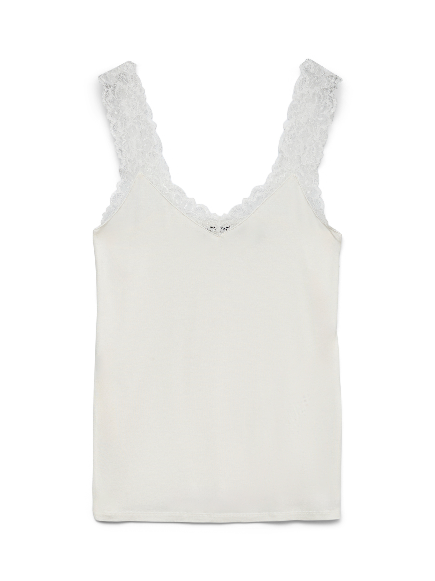 VERO MODA VMROSA top in snow white - Image 3