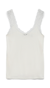 VERO MODA VMROSA top in snow white - Image 3