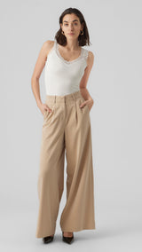VERO MODA VMROSA top in snow white - Image 4