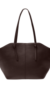 VERO MODA VMSAGA knot bag - coffee bean