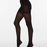 VERO MODA VMSHAPE up tights - den in black - Image 1
