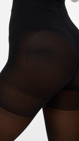 VERO MODA VMSHAPE up tights - den in black - Image 4