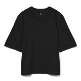 VERO MODA VMSILJE 2/4 o-nck oversize pull in black - Image 3