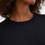 VERO MODA VMSILJE 2/4 o-nck oversize pull in black - Image 6