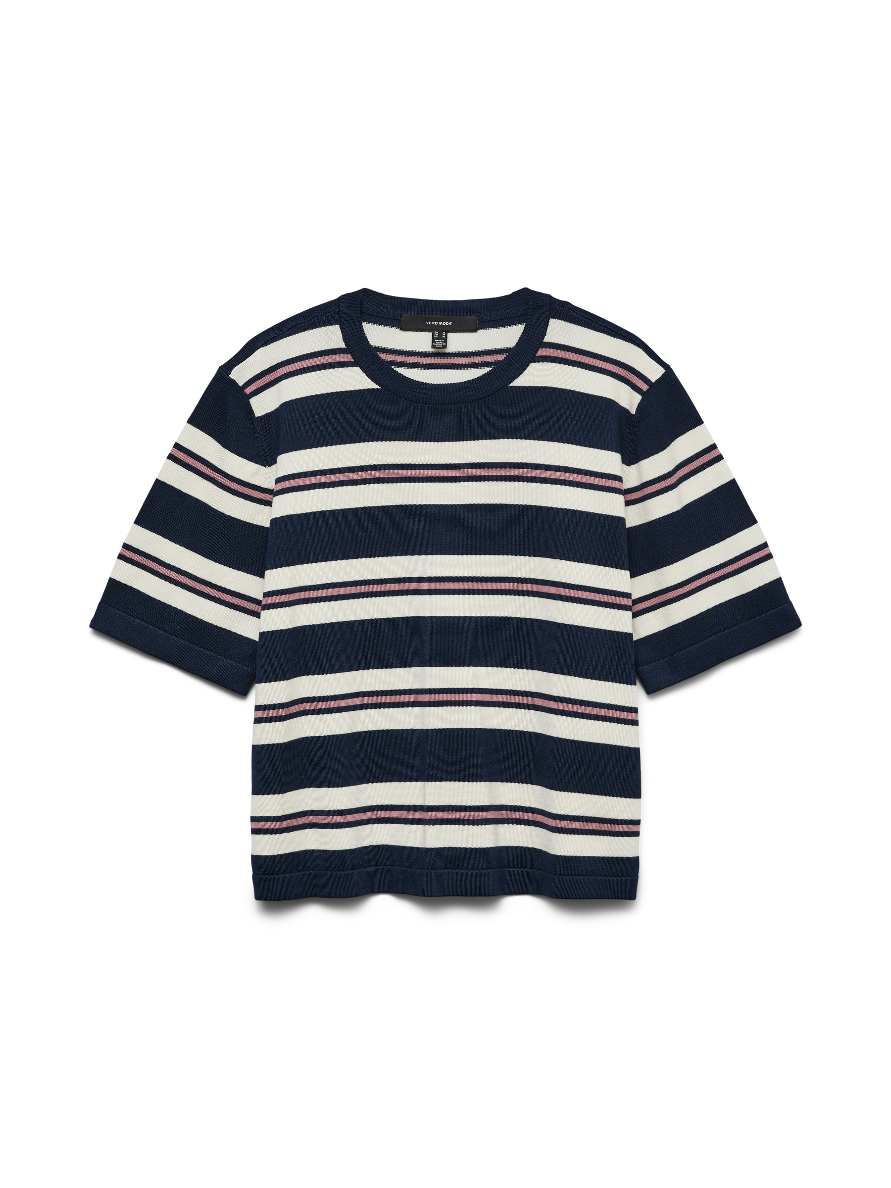 VERO MODA VMSILJE 2/4 o-nck oversize pull in navy blazer - Image 3