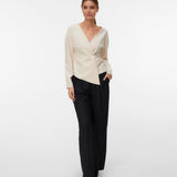 VERO MODA VMSONJA shirt in sandshell - Image 1
