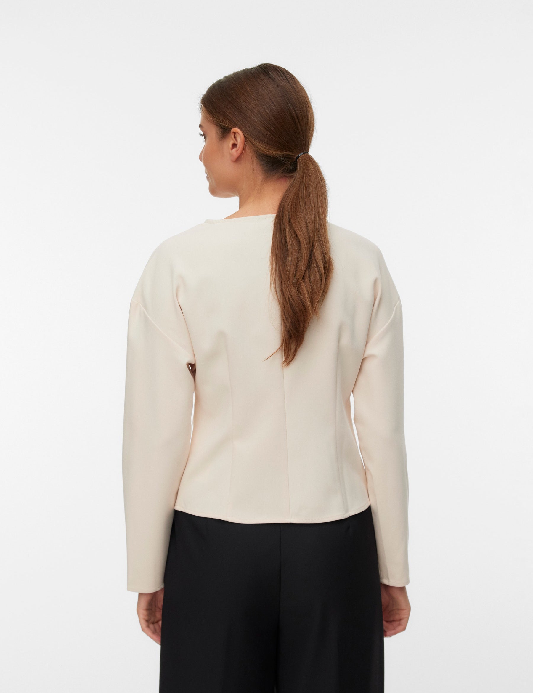VERO MODA VMSONJA shirt in sandshell - Image 2