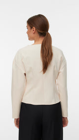 VERO MODA VMSONJA shirt in sandshell - Image 2