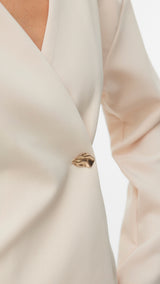 VERO MODA VMSONJA shirt in sandshell - Image 5
