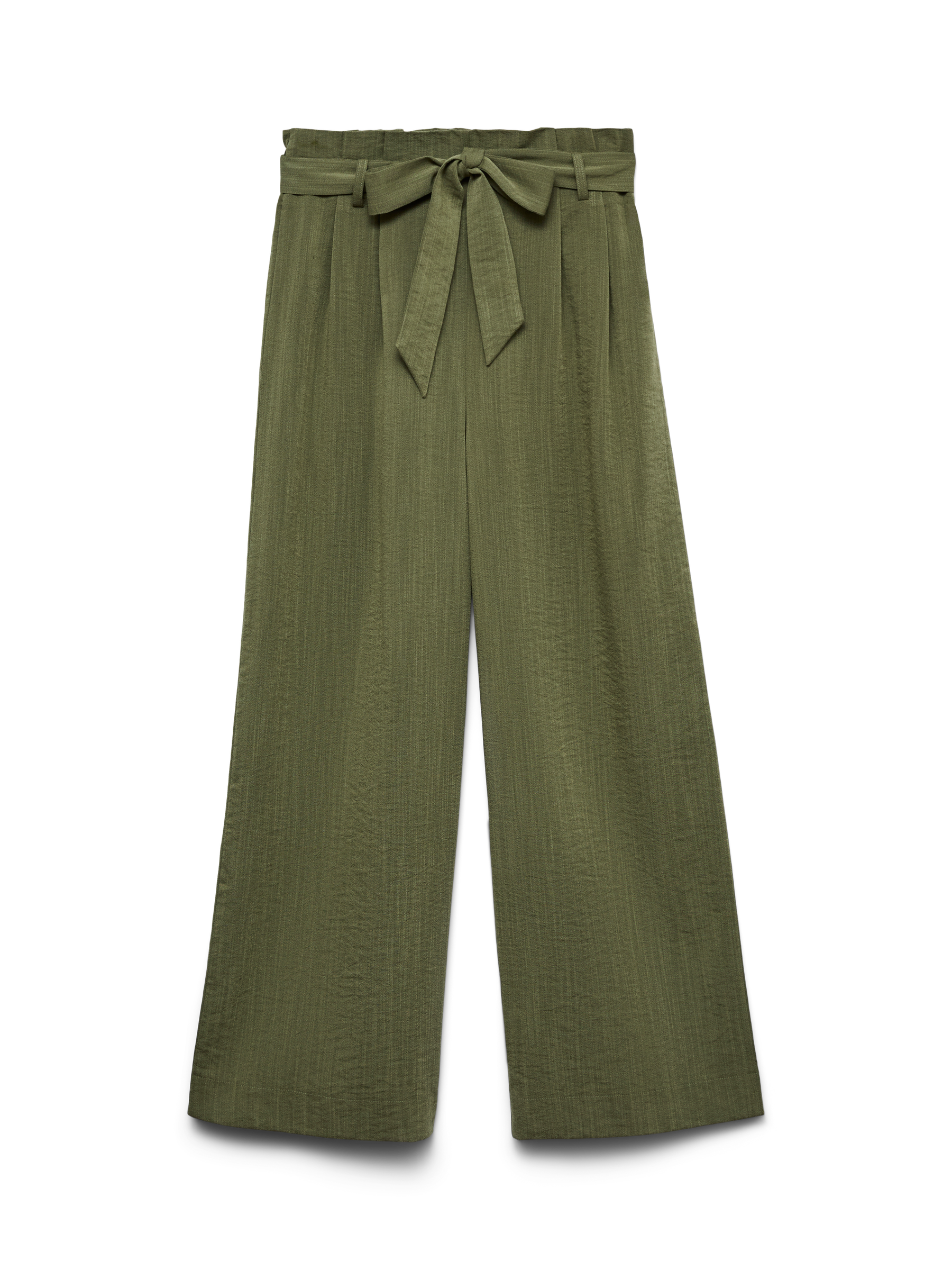VERO MODA VMSYDNEY paperbag ankle pant in kalamata - Image 3