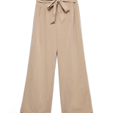 VERO MODA VMSYDNEY paperbag ankle pant in safari - Image 3