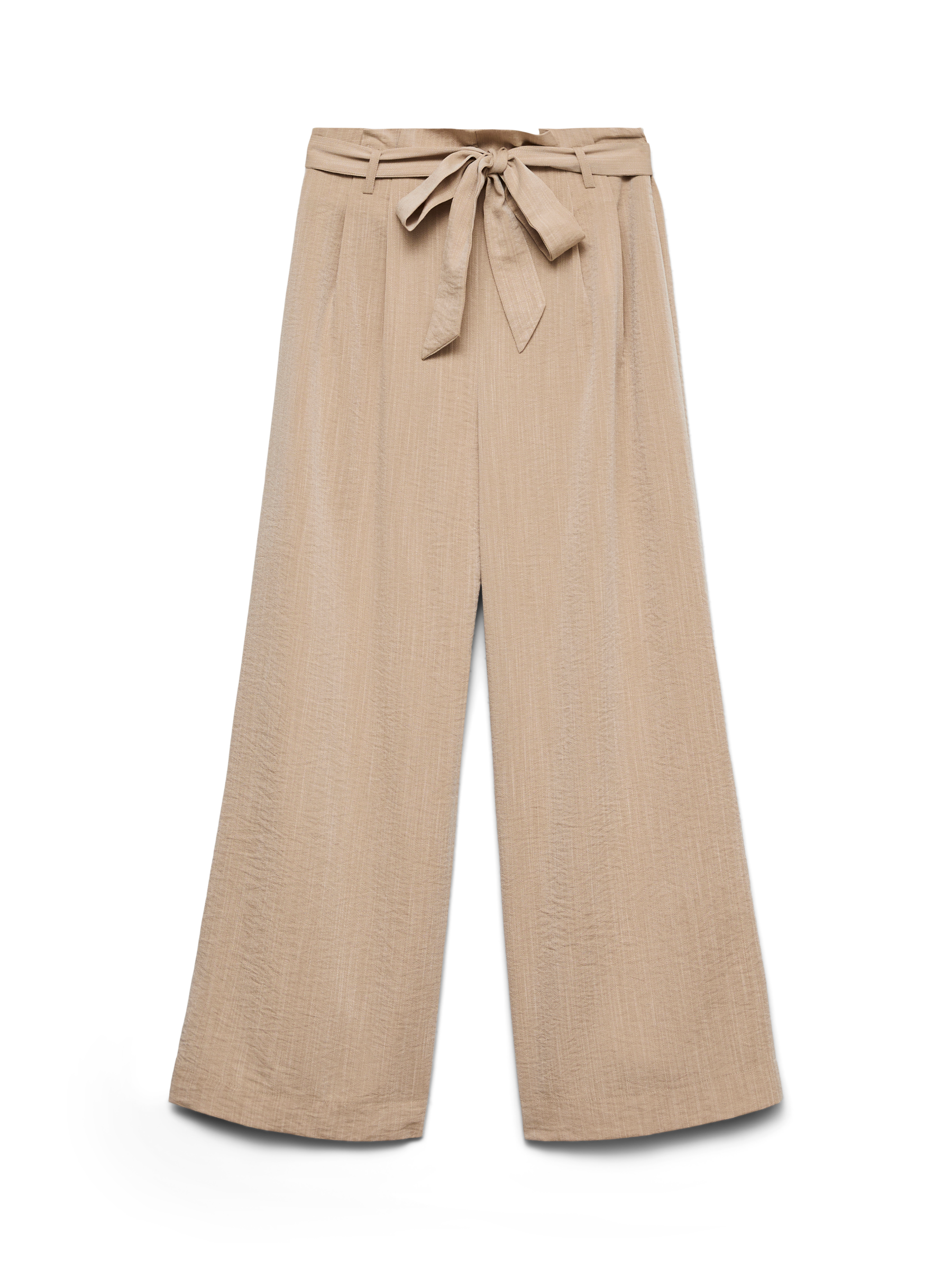 VERO MODA VMSYDNEY paperbag ankle pant in safari - Image 3