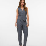 VERO MODA VMTANIA waistcoat - black
