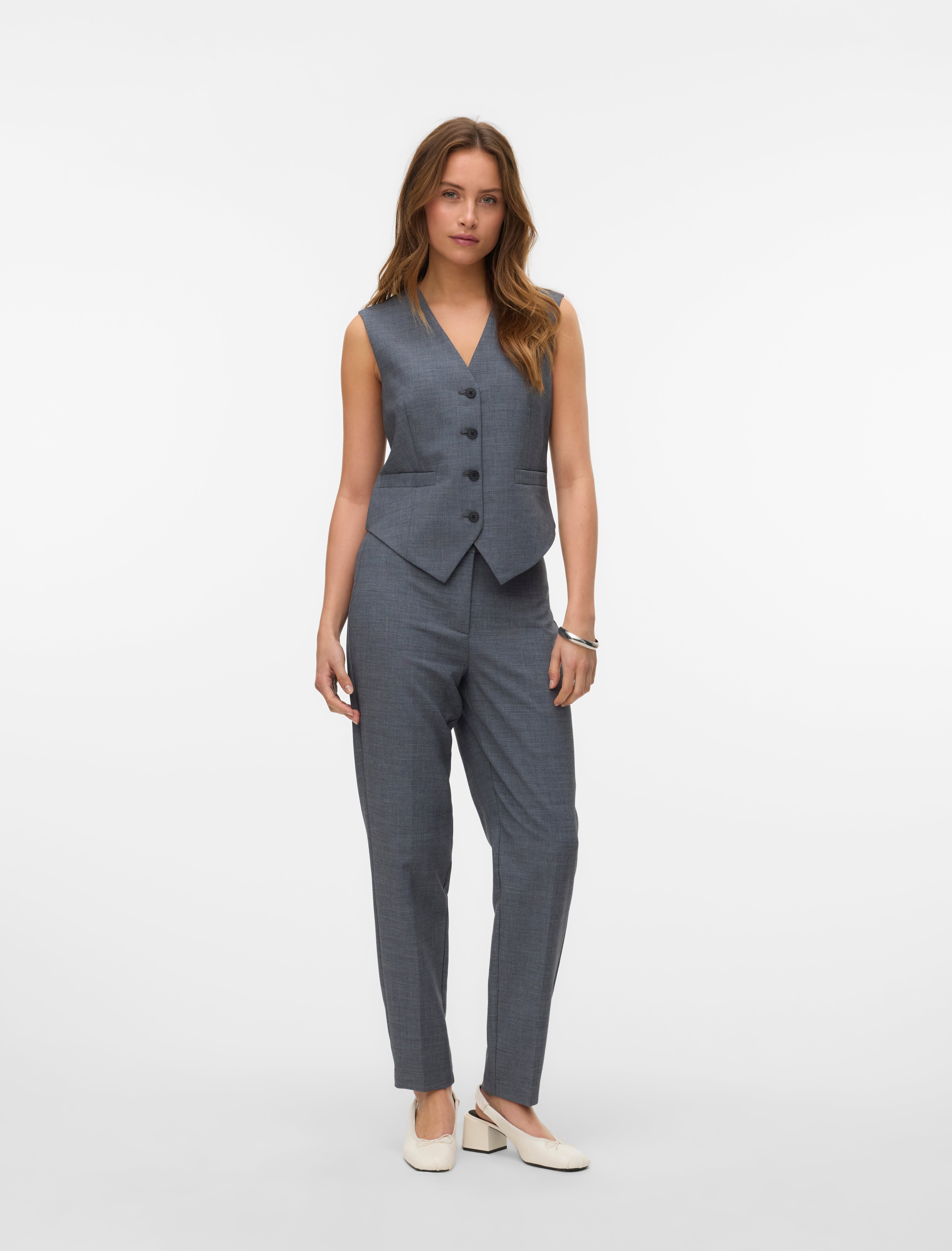 VERO MODA VMTANIA waistcoat - black