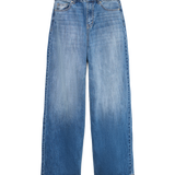 VERO MODA VMTAYLOR wide jeans in medium blue denim - Image 3