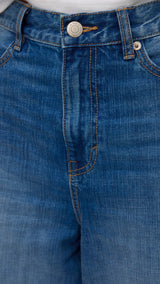 VERO MODA VMTAYLOR wide jeans in medium blue denim - Image 5