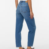 VERO MODA VMTESSA mom jeans in medium blue denim - Image 2