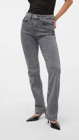 VERO MODA VMTESSA straight jeans in medium grey denim - Image 1
