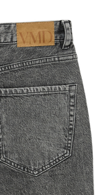 VERO MODA VMTESSA straight jeans in medium grey denim - Image 4