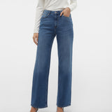 VERO MODA VMTESSA wide jeans in medium blue - Image 1