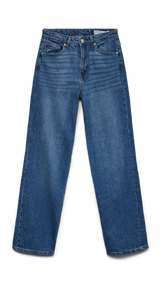 VERO MODA VMTESSA wide jeans in medium blue - Image 3