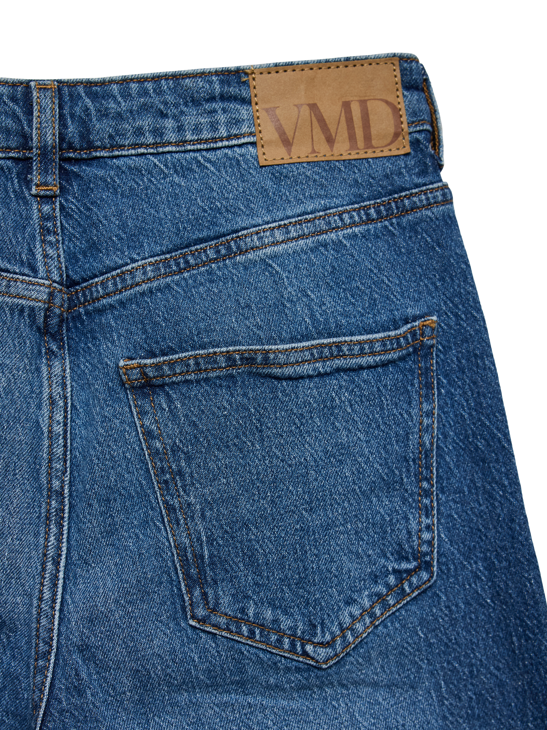 VERO MODA VMTESSA wide jeans in medium blue - Image 4