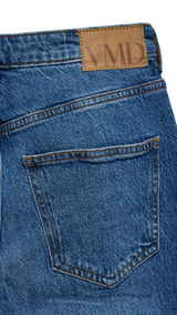 VERO MODA VMTESSA wide jeans in medium blue - Image 4