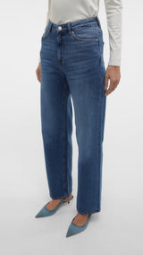 VERO MODA VMTESSA wide jeans in medium blue - Image 6