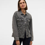 VERO MODA VMTESSA oversize denim jacket in light blue - Image 1