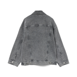 VERO MODA VMTESSA oversize denim jacket in light blue - Image 4