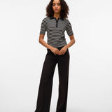 VERO MODA VMTEXAS straight pant in black - Image 5