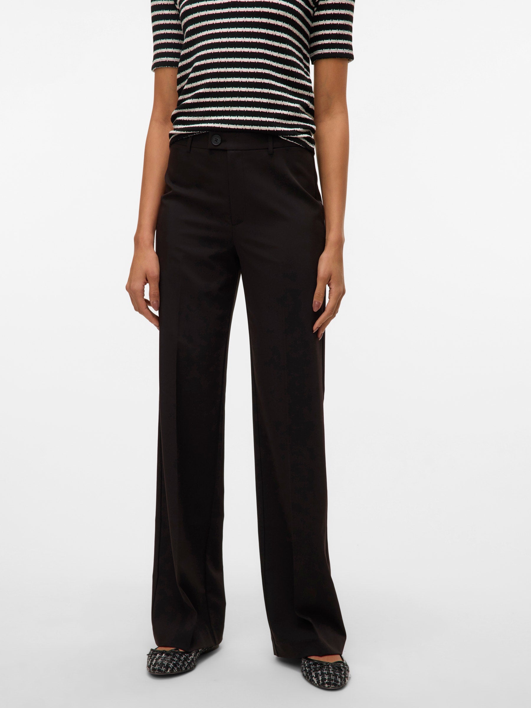VERO MODA VMTEXAS straight pant in black - Image 6