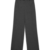 VERO MODA VMTEXAS straight pant in dark grey melange - Image 3