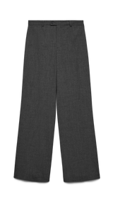 VERO MODA VMTEXAS straight pant in dark grey melange - Image 3