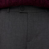 VERO MODA VMTEXAS straight pant in dark grey melange - Image 6