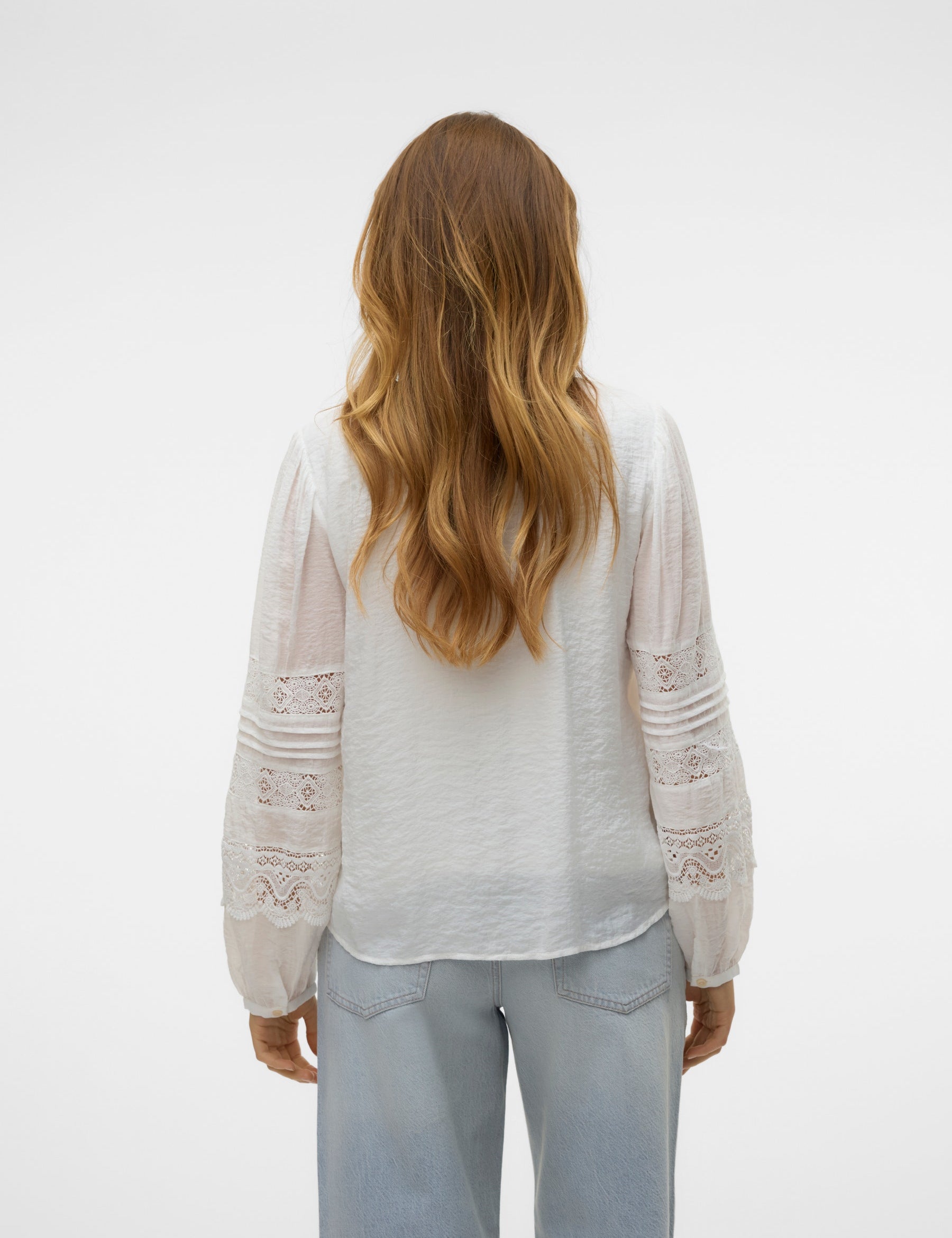 VERO MODA VMTIFFANI top ce in snow white - Image 2