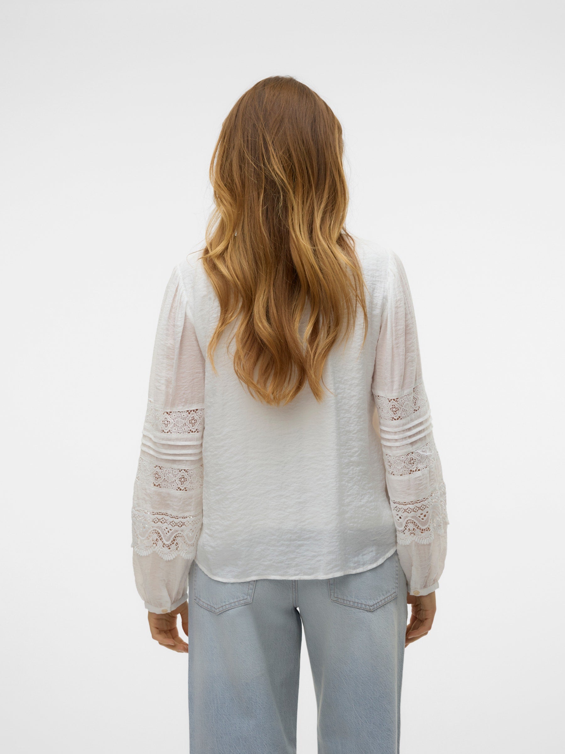 VERO MODA VMTIFFANI top ce in snow white - Image 2