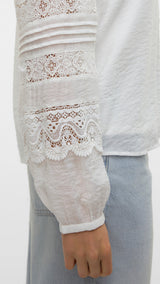 VERO MODA VMTIFFANI top ce in snow white - Image 6
